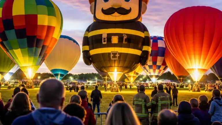 Ballonfiësta in Barneveld opent met nieuwe 'Brandweerman' en sfeervolle Nightglow