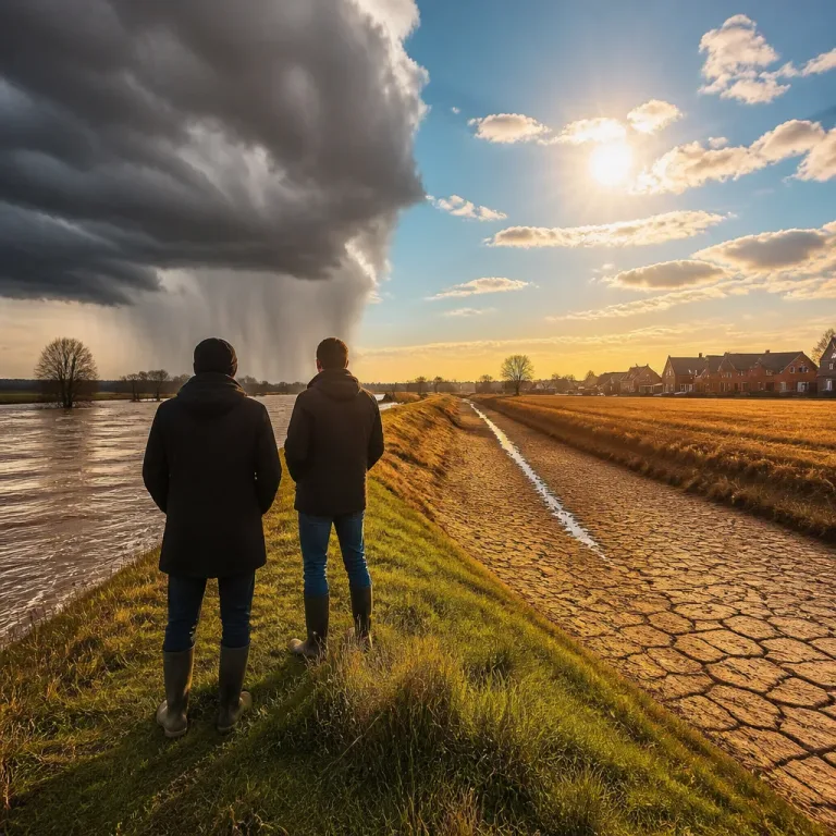 Ruim 6 op de 10 Nederlanders maken zich zorgen over extreem weer, Limburg koploper