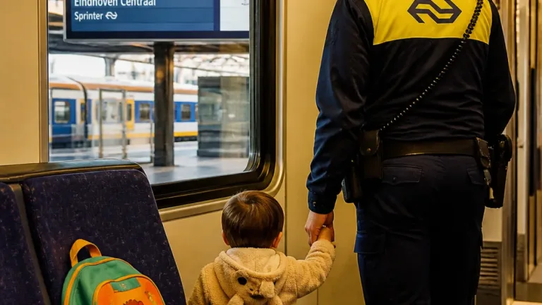 Driejarige reist alleen met trein vanuit Rotterdam naar Eindhoven; NS bemiddelt bij hereniging