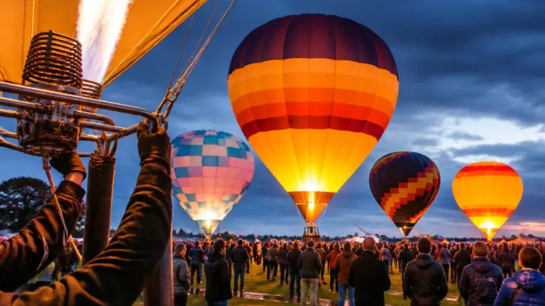 Drukke tweede avond Ballonfiësta in Barneveld trekt 3.800 bezoekers