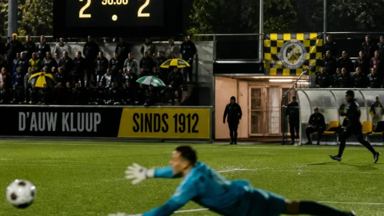 Goes pakt punt in spannend duel tegen Gemert: 2-2 in uitwedstrijd