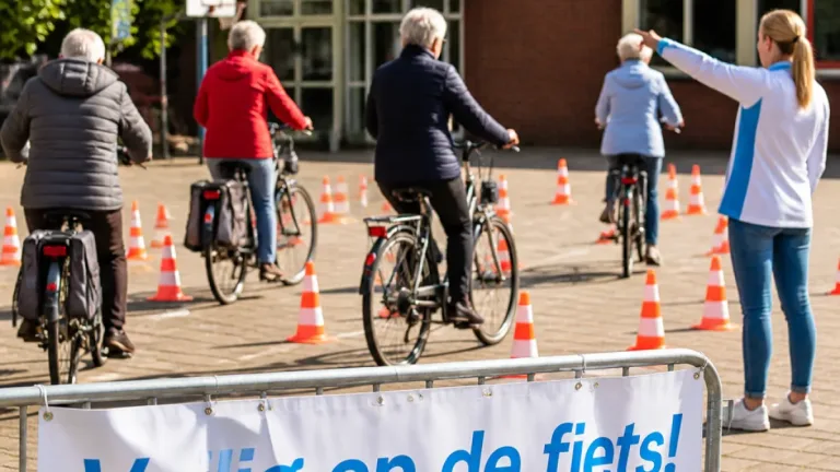 Kampen biedt gratis cursus 'Veilig op de fiets!' voor senioren vanaf 26 september