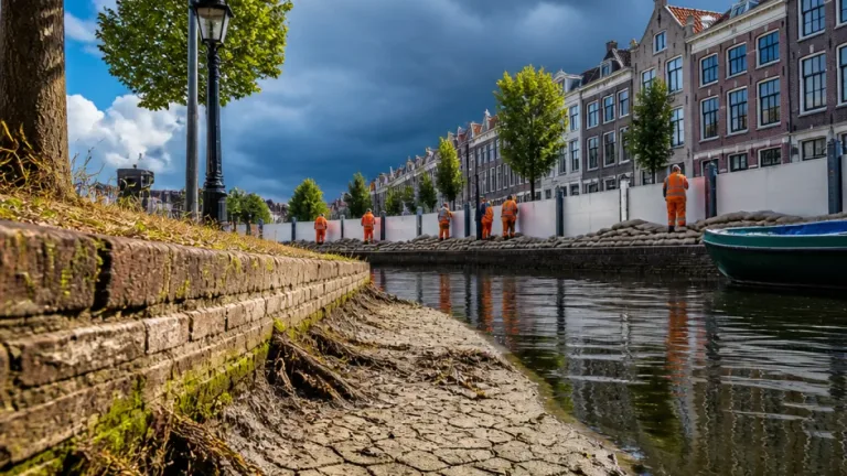 Leiden moet zich voorbereiden op tegenstrijdig weer: extreme droogte kan later meer regen brengen