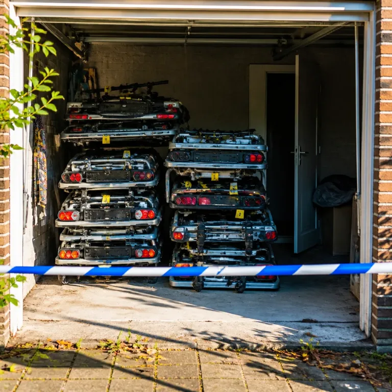 Politie vindt tien gestolen fietsendragers in Otterlo; negen eigenaren nog onbekend