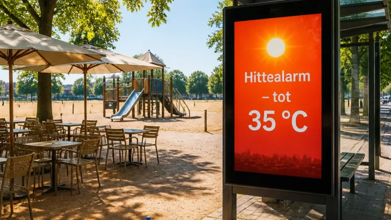 Nationaal Hitteplan van kracht in Zuid-Holland: vier dagen warm weer met piek tot 35 °C verwacht