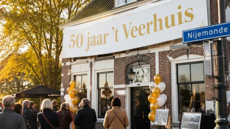 Nieuwegein viert 50 jaar ’t Veerhuis: van buurthuis naar vergader- en partycentrum