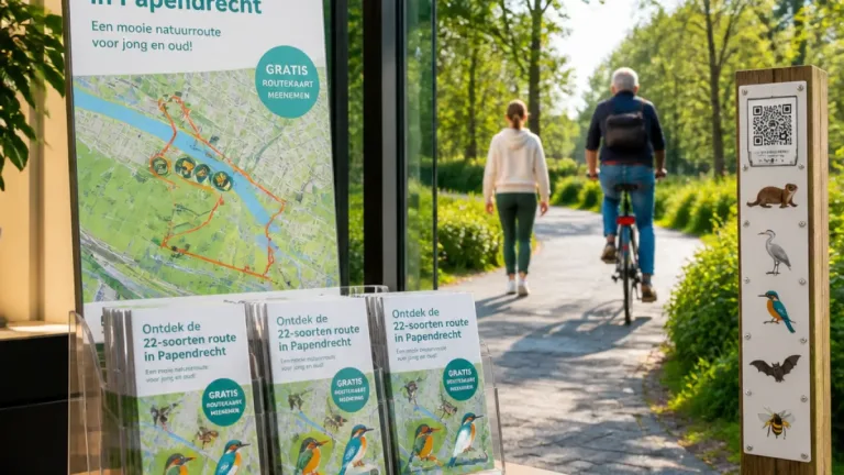 Papendrecht lanceert gratis Natuurroute: 22 soorten ontdekken in eigen woonomgeving