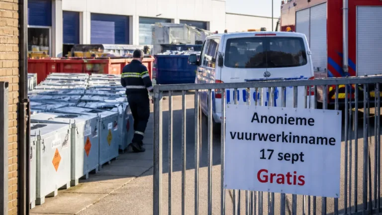 Roermond biedt anonieme en gratis inlevering van vuurwerk: twee datums in september