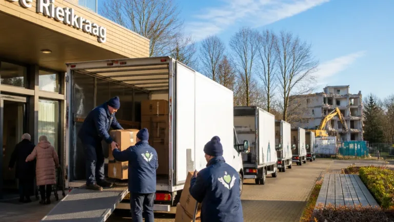 Ruim negentig bewoners van De Breeje Hendrick verhuizen tijdelijk naar Gouda