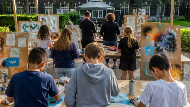 Schiedam-Oost organiseert gratis graffiti-workshop voor kinderen en jongeren