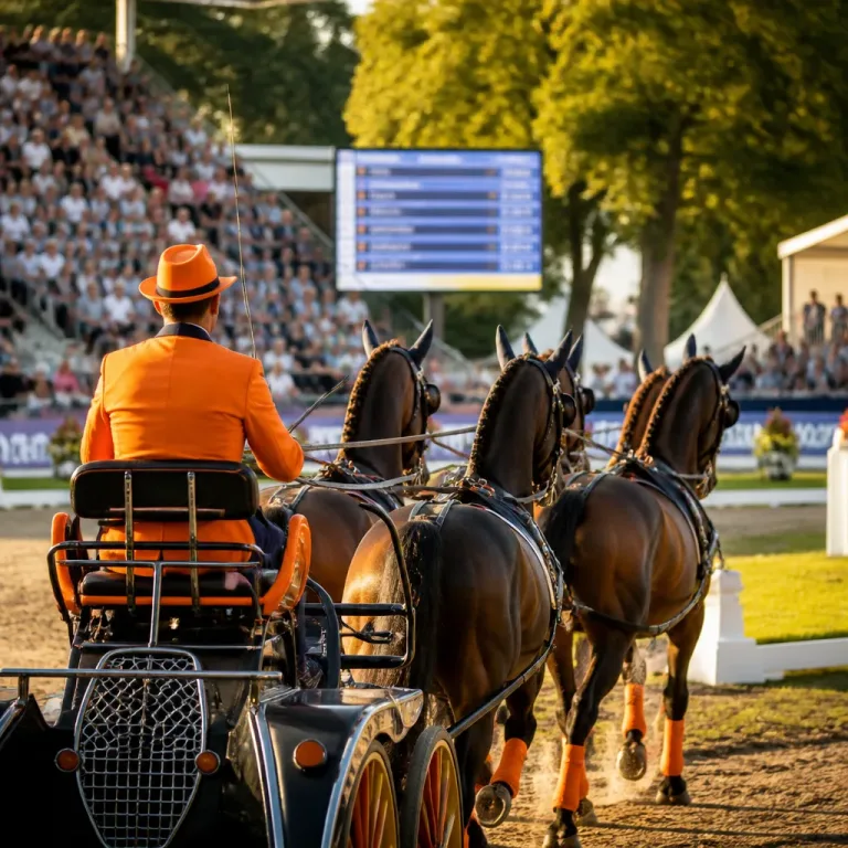 TeamNL-menners op koers voor teammedaille na sterke dressuur in Aken