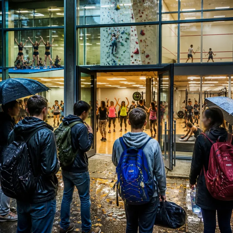 Eerstejaars trotseren regen en ontdekken sportaanbod tijdens Move & Groove in Tilburg
