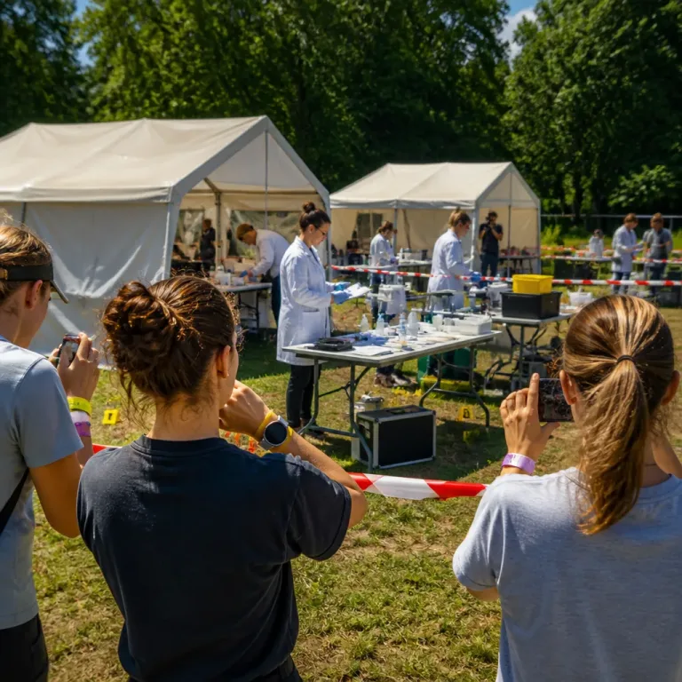 Nederlands Forensisch Instituut verzamelt grootschalige data op Lowlands tijdens 'forensische spelen'