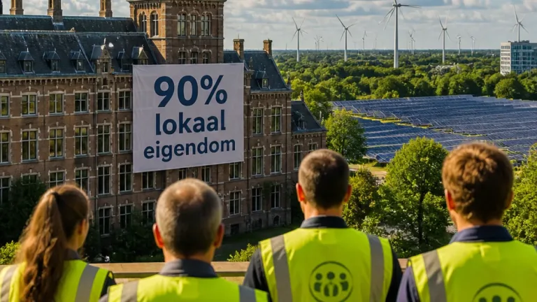 Zuid-Holland streeft naar 90% lokaal eigendom bij grootschalige wind- en zonneprojecten