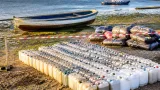 Embarcação com 2.600 litros de combustível apreendida na Ria Formosa, em Olhão