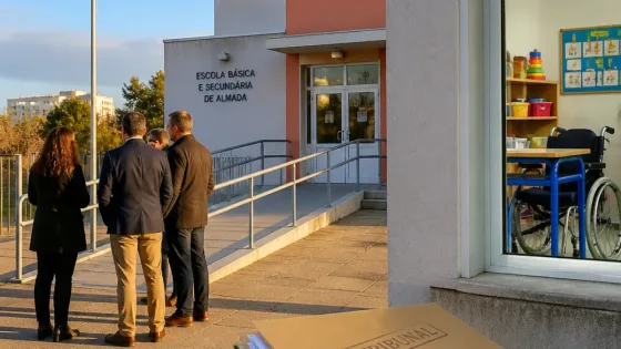 Almada: aluno com necessidades especiais colocado em escola após condenação do Ministério