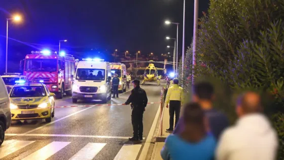 Atropelamento nas Caldas da Rainha leva jovem de 24 anos de helicóptero para Coimbra