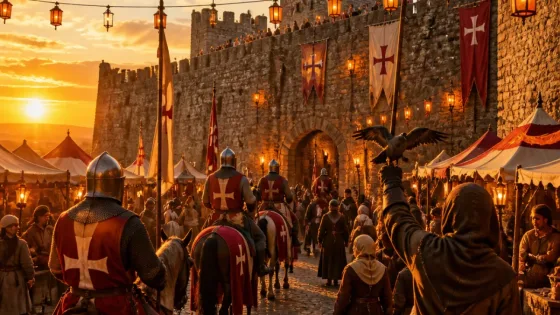 Feira Medieval regressa a Palmela com cortejos, torneios e recriação histórica no castelo