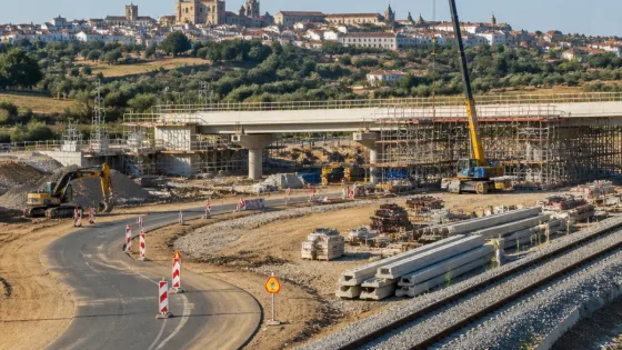 Governo autoriza 2,2 milhões para passagem superior na nova linha de Évora