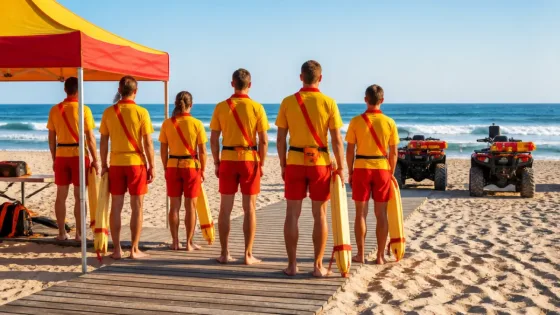 Ílhavo ativa vigilância nas praias da Barra e Costa Nova este fim‑de‑semana