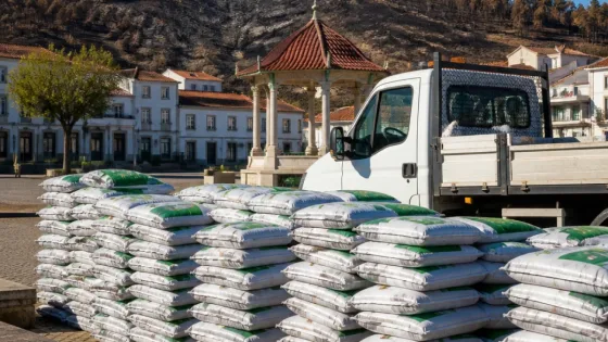 Mirandela entrega 4.200 kg de ração a produtores afetados pelos incêndios em Vila de Ouro