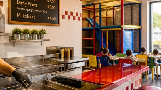 Nova loja Patty Smash Burgers em Odivelas aposta em espaço para crianças e smash burgers