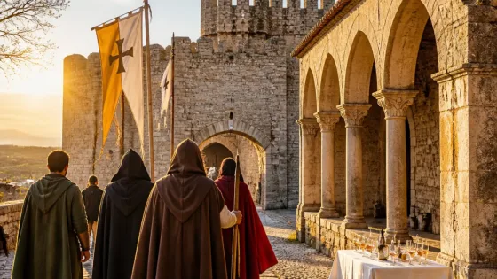 Palmela revive 1348 com caminhada histórica e visita guiada ao Convento da Ordem de Santiago