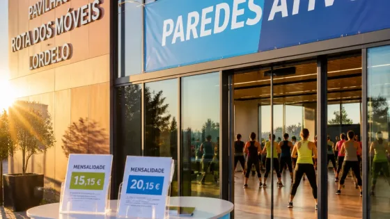 Paredes lança 'Paredes Ativo' com aulas semanais e mensalidades a partir de 15,15 €