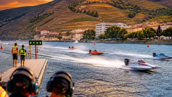Peso da Régua recebe 4.ª ronda do Mundial UIM F2 e volta a pôr o Douro no centro das atenções
