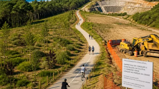 Póvoa de Varzim avança com terceira fase do Parque da Cidade para ligar norte do concelho