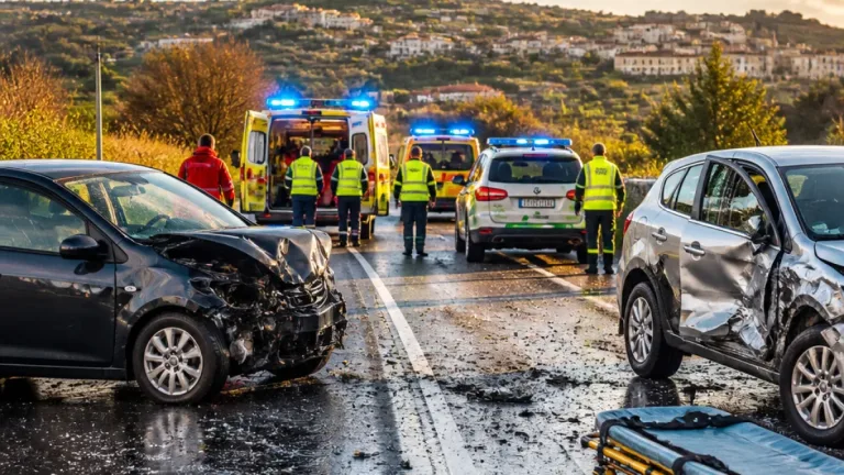Acidente em Alcobaça provoca uma vítima mortal e deixa duas mulheres feridas