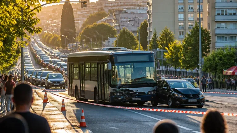 Acidente na Avenida Orosimbo Maia provoca bloqueio e perturbação do trânsito em Campinas
