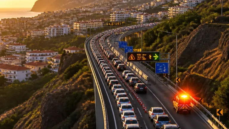 Acidente provoca congestionamento na VR1 e complica tráfego em Funchal