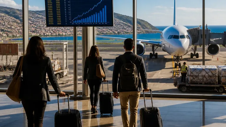 Aeroportos da Madeira movem 2,77 milhões de passageiros no primeiro semestre de 2026