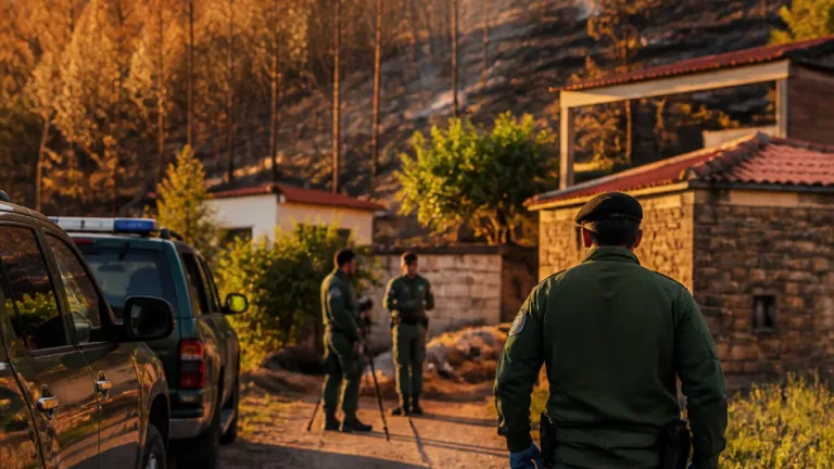Águeda: detido homem de 49 anos por suspeita de incêndio florestal em Serém de Cima