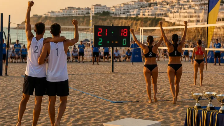 Albufeira recebeu a Grande Final do Campeonato Nacional de Voleibol de Praia 2026
