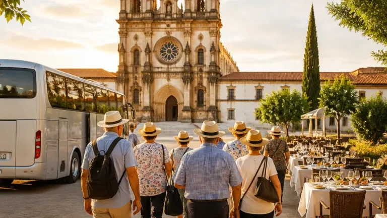 Alcobaça recebe Passeio Sénior de Proença‑a‑Nova com visita ao Mosteiro e almoço na Quinta da Boubã