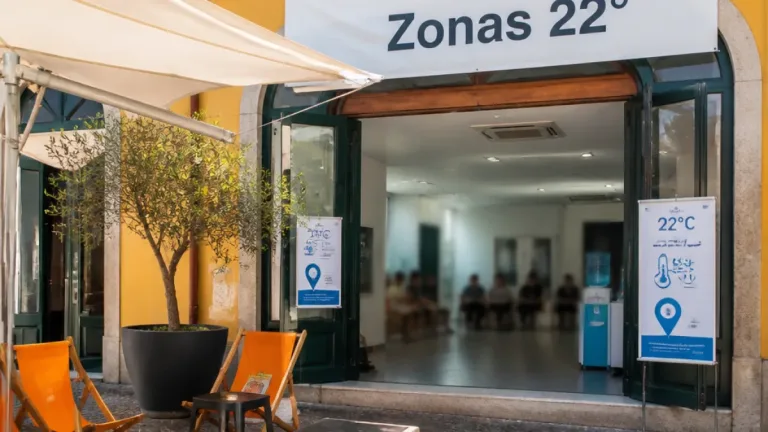 Almada cria rede de «Zonas 22º» para proteger populações do calor extremo
