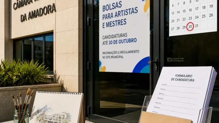 Amadora lança candidaturas a bolsas de estudo e mestrados artísticos até outubro