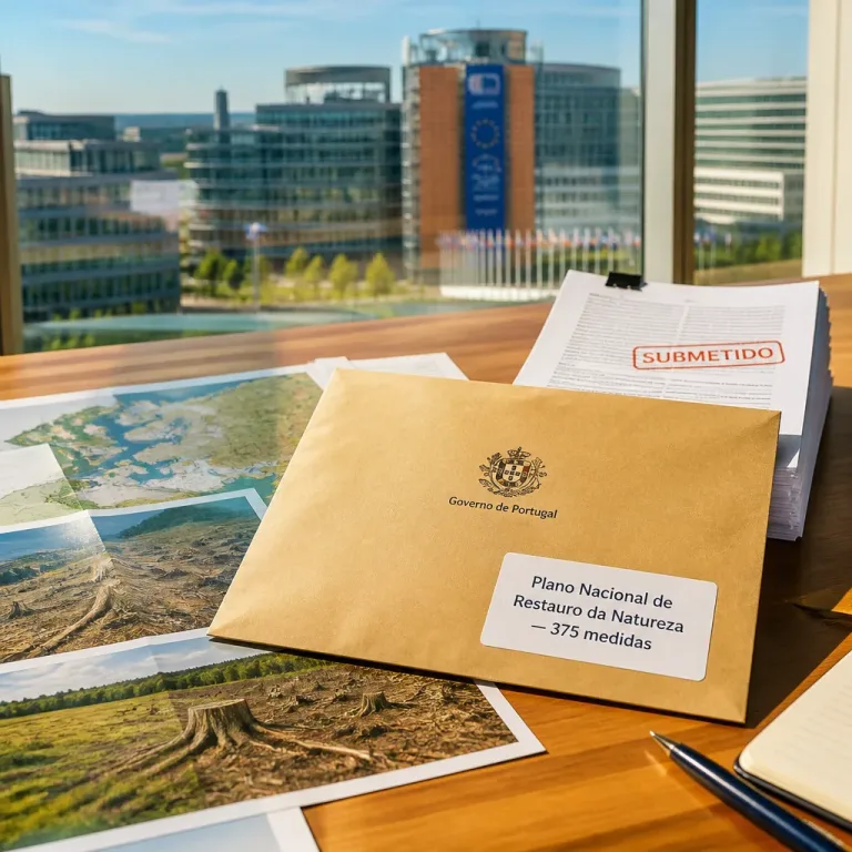 Portugal entrega à UE plano com 375 medidas para restaurar ecossistemas e proteger biodiversidade