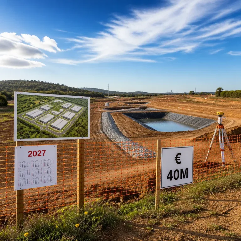 Parque Logístico de Grândola recebe DIA favorável condicionada e obras podem começar em 2027