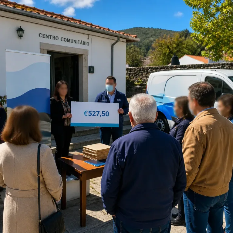 Tejo Ambiente entrega 527,50€ a cinco instituições de Mação no âmbito de campanha por faturas eletrónicas