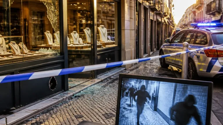 Assalto a ourivesaria na Rua Almirante Reis preocupa comerciantes e investigação decorre em Pombal
