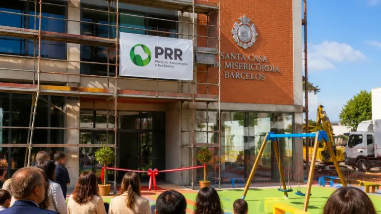 Barcelos amplia respostas de creche e pré‑escolar com obras da Misericórdia financiadas pelo PRR