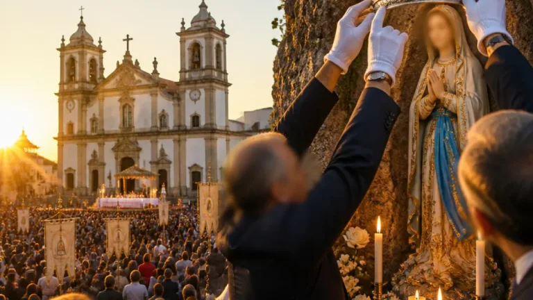 Barcelos: coroa histórica de Nossa Senhora da Aparecida regressa ao Santuário de Balugães