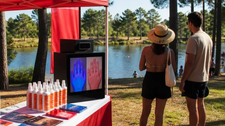 Beja: campanha da Liga alerta para proteção solar na Praia Fluvial dos 5 Reis
