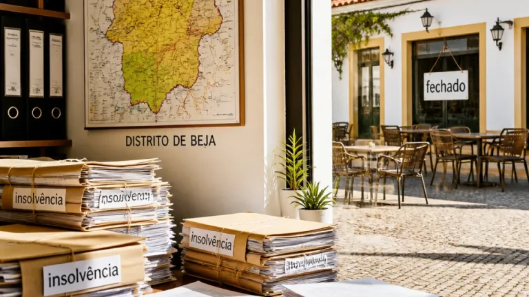 Beja regista duplicação das insolvências nos primeiros sete meses e acende alerta económico