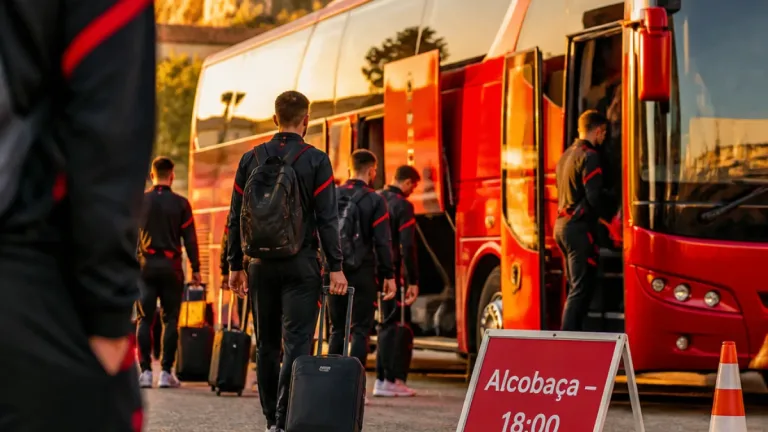 Benfica instala concentração em Alcobaça antes do jogo com o Casa Pia