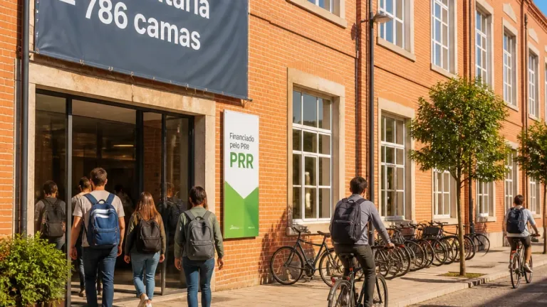 Braga: antiga Fábrica Confiança abre residência universitária com 786 camas e rendas sociais