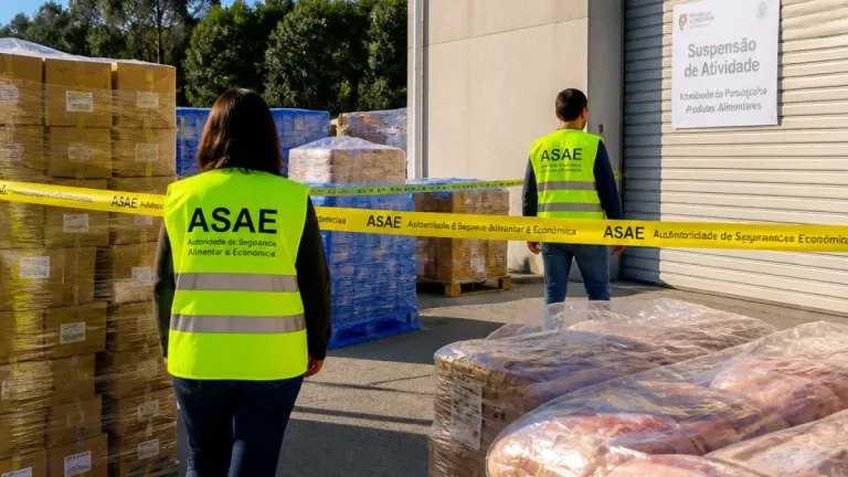 Braga: ASAE apreende cerca de 76 toneladas de produtos alimentares e suspende atividade de unidade de produção